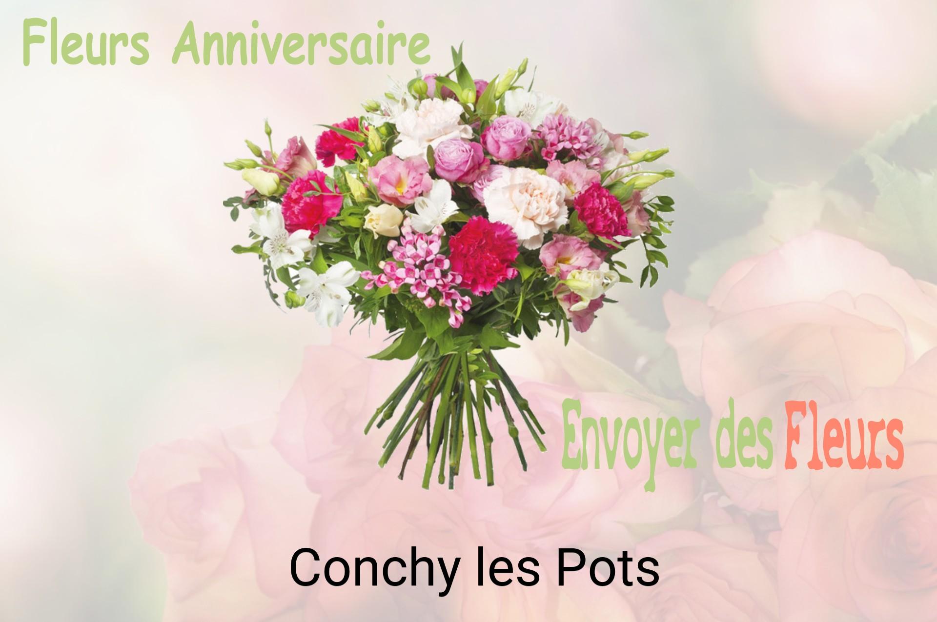 Bouquet de fleurs d’anniversaire livré à Conchy-les-Pots